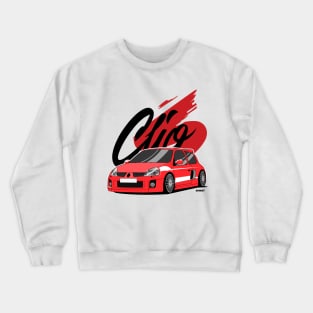 Clio V6 Phase2 Red Crewneck Sweatshirt